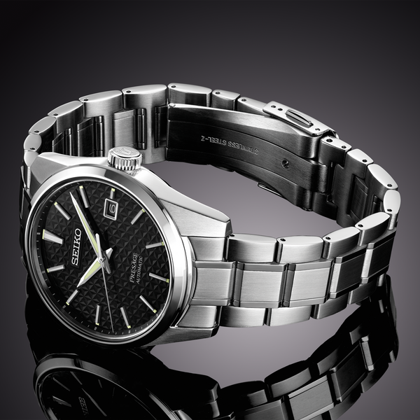 Seiko Presage Sharp-Edged Series Automatic Watch, 39.3mm, SPB203 Image 4 James & Williams Jewelers Berwyn, IL