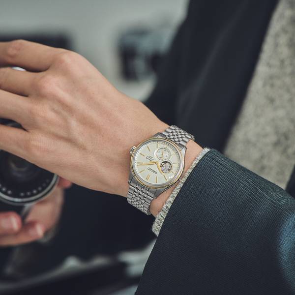 Seiko Presage Classic Series Open Aperture Automatic Watc...