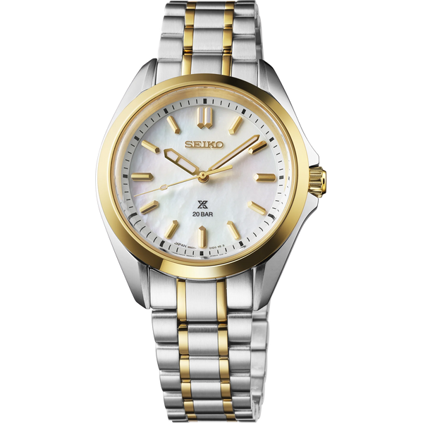 Seiko Prospex Sea Series Ladies Two-Tone Watch, 34mm, SUR608