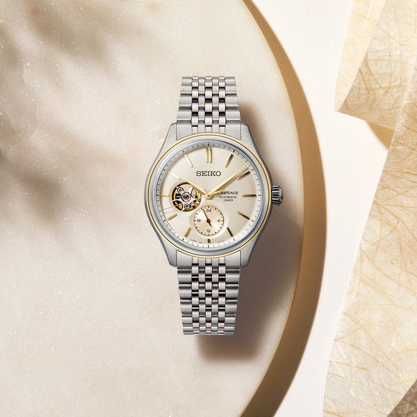 Seiko Presage Classic Series Open Aperture Automatic Watc...