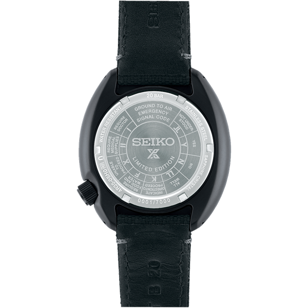 Seiko Prospex Black Series Limited Edition Automatic Land Watch, 42.4mm, SRPH99 Image 2 James & Williams Jewelers Berwyn, IL