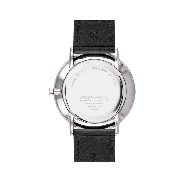 Movado Heritage Series Silhouette Mens Watch, 40mm, 3650130