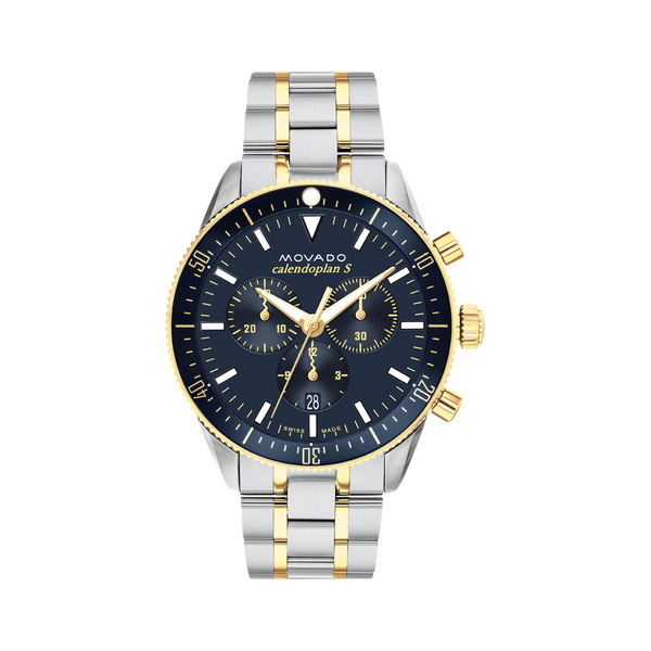 Movado Heritage Series Calendoplan S Mens Chronograph Wa...