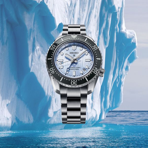 Seiko 42mm Prospex Limited Edition Blue 1968 Diver's Modern Re-interpretation GMT Automatic Watch, SPB385 Image 4 James & Williams Jewelers Berwyn, IL
