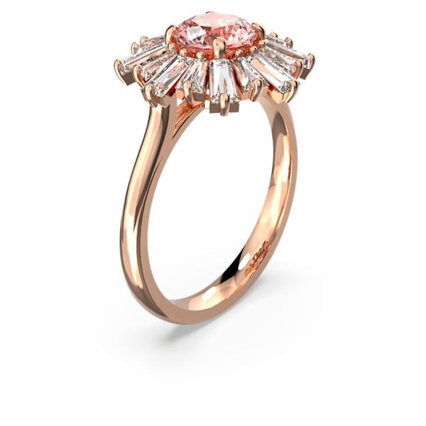 Swarovski Sunshine Ring, Pink & Rose Toned Image 2 James & Williams Jewelers Berwyn, IL