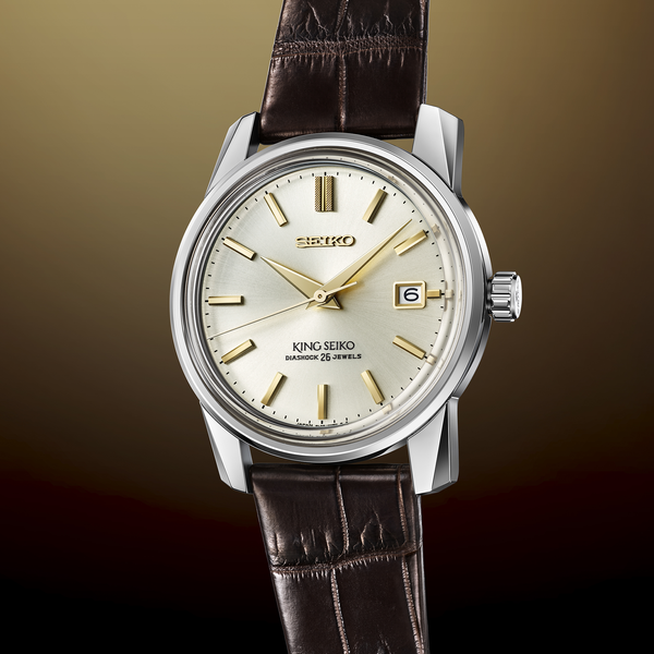 King Seiko KSK Re-Creation Limited Edition Automatic Watch, 38.1mm, SJE087 Image 4 James & Williams Jewelers Berwyn, IL