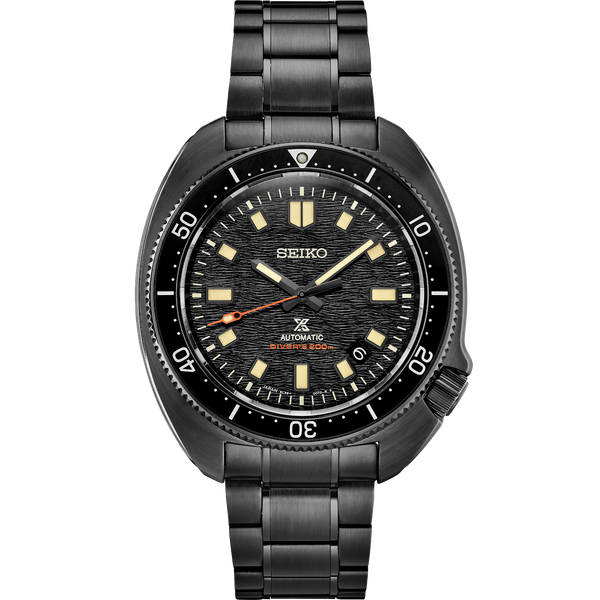 Seiko Prospex Black Series Limited Edition 1970 Diver's Automatic Watch, 44mm, SLA061 James & Williams Jewelers Berwyn, IL