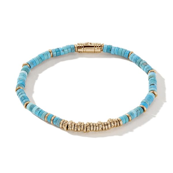 John Hardy Gold Heishi Bracelet