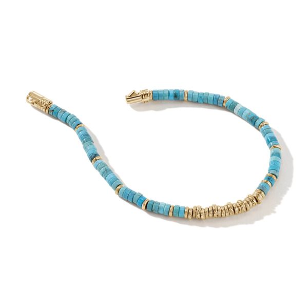 John Hardy Gold Heishi Bracelet