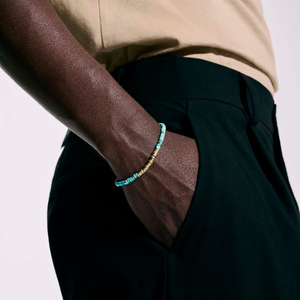 John Hardy Gold Heishi Bracelet