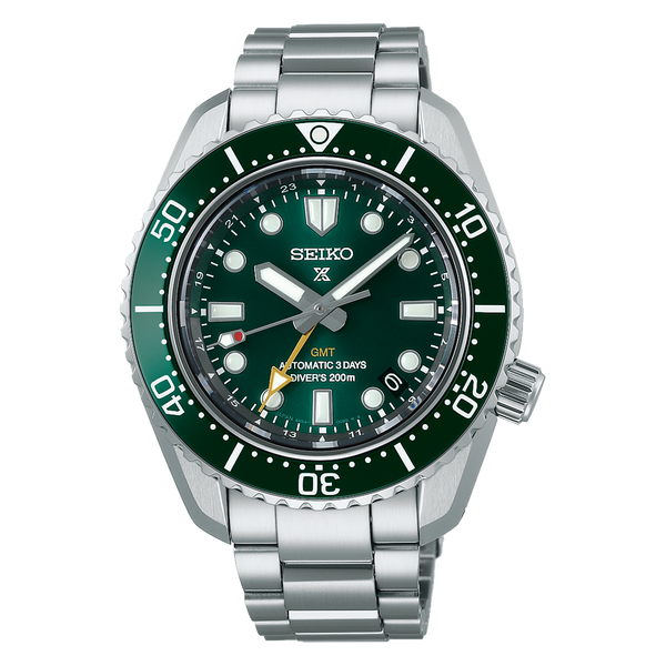 Seiko 42mm Prospex Green 1968 Diver's Modern Re-interpretation GMT Automatic Watch, SPB381 James & Williams Jewelers Berwyn, IL