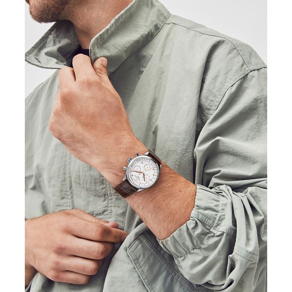 Movado Heritage Series Circa Mens Chronograph Watch, 43m...
