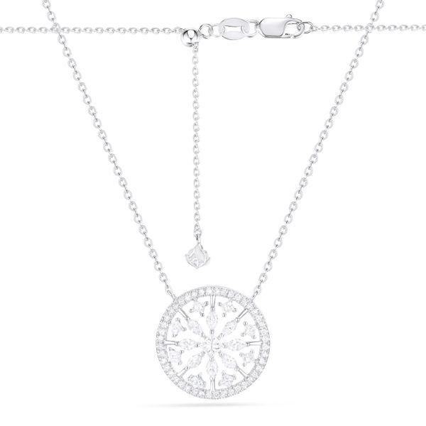 Luvente Medallion Diamond Necklace James & Williams Jewelers Berwyn, IL