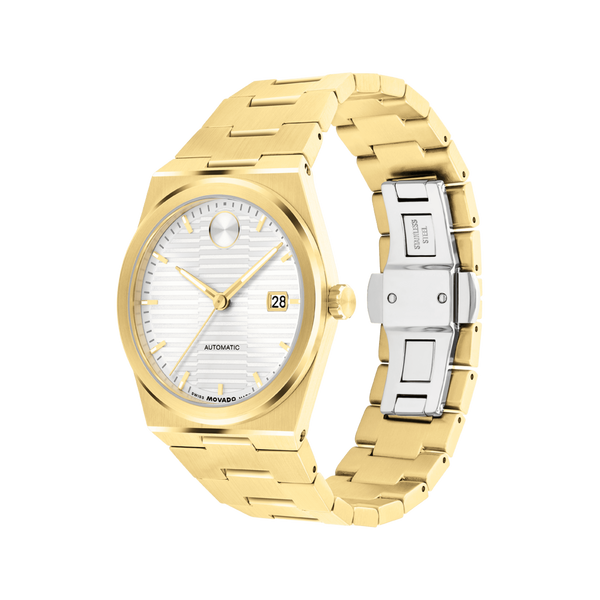 Brand newest New Movado Bold Unisex 36 mm Bold 3600153 White