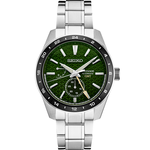 Seiko Presage Sharp-Edged Series GMT Automatic Watch, 42.2mm, SPB219 James & Williams Jewelers Berwyn, IL