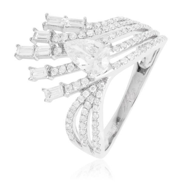 Luvente Diamond Fan Ring James & Williams Jewelers Berwyn, IL