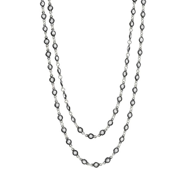 Freida Rothman Embellished Wrap Chain Necklace James & Williams Jewelers Berwyn, IL