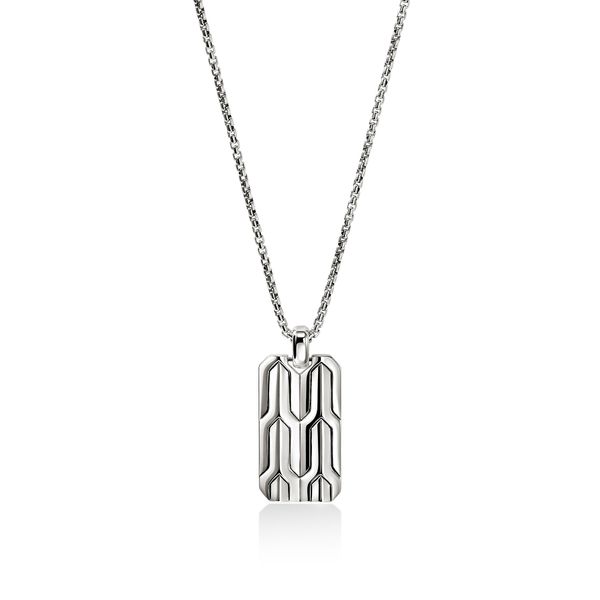 John Hardy Icon 50 Tag Necklace