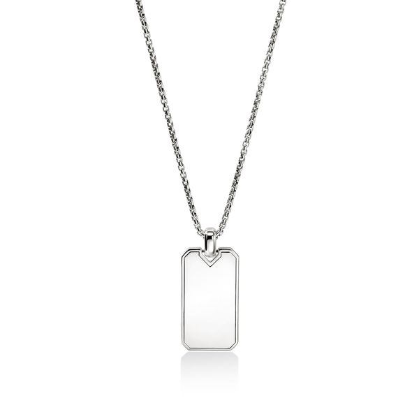 John Hardy Icon 50 Tag Necklace