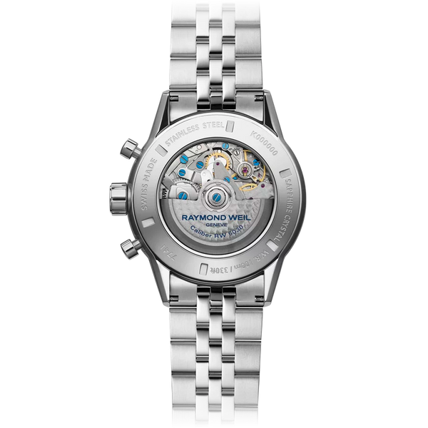 Raymond Weil Freelancer Men's Automatic Chronograph Watch, 43.5mm Image 2 James & Williams Jewelers Berwyn, IL