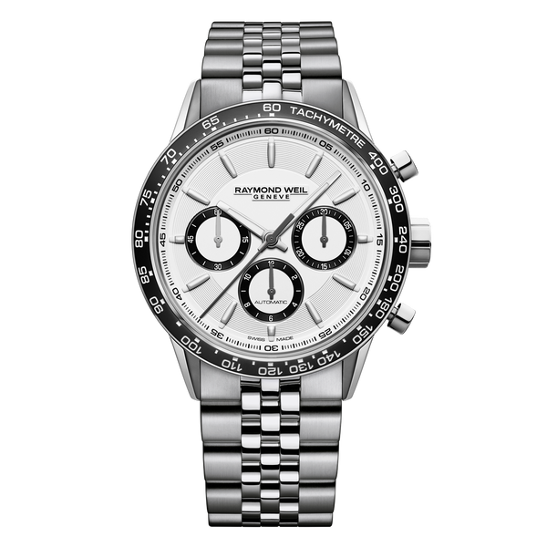 Raymond Weil Freelancer Men's Chronograph Stainless Watch, 43.5MM James & Williams Jewelers Berwyn, IL