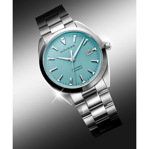 Movado Heritage Series Datron Mens Automatic Watch, 40mm...