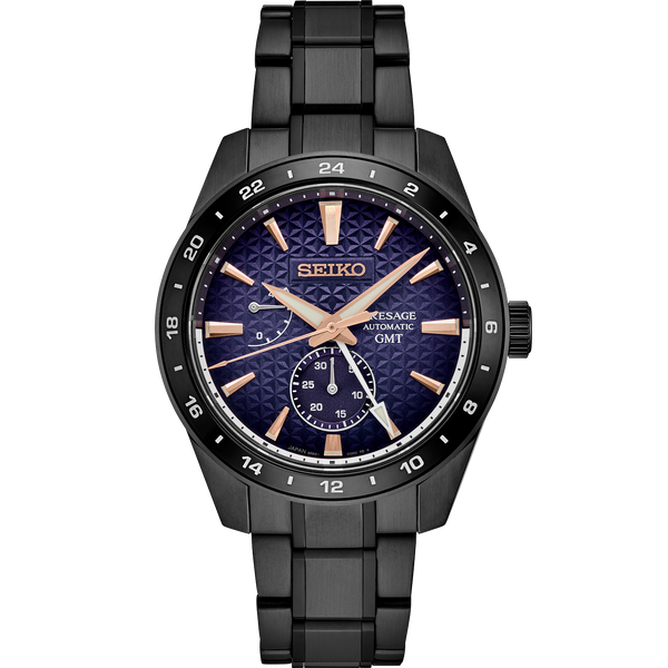 Seiko 42.2mm Presage Sharp-Edged GMT Limited Edition Automatic Watch, SPB361 James & Williams Jewelers Berwyn, IL