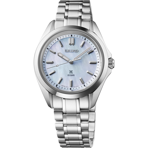 Seiko Prospex Sea Series Ladies Mother-of-Pearl Watch, 34...