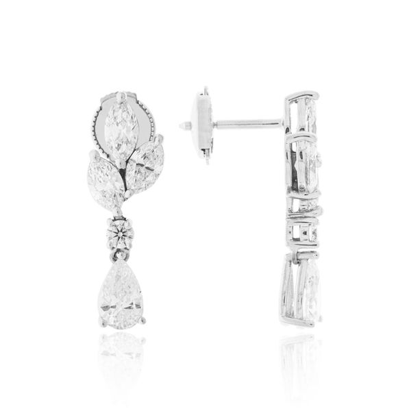 Luvente Diamond Dangle Earrings James & Williams Jewelers Berwyn, IL