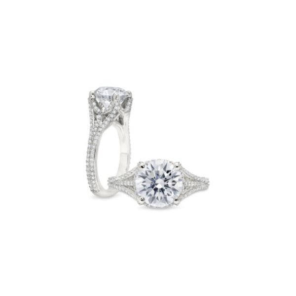 Peter Storm Triple Shank Diamond Semi-Mount Engagement Ring James & Williams Jewelers Berwyn, IL