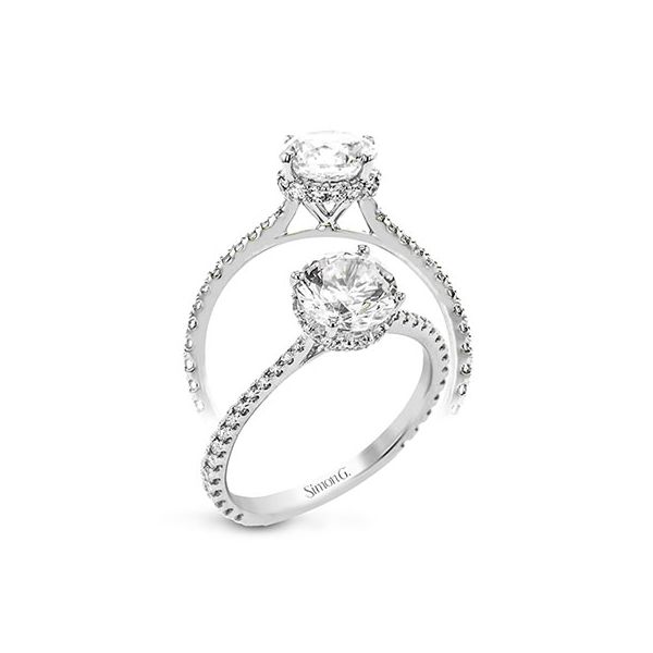 Simon G Diamond Semi-Mount Engagement Ring James & Williams Jewelers Berwyn, IL