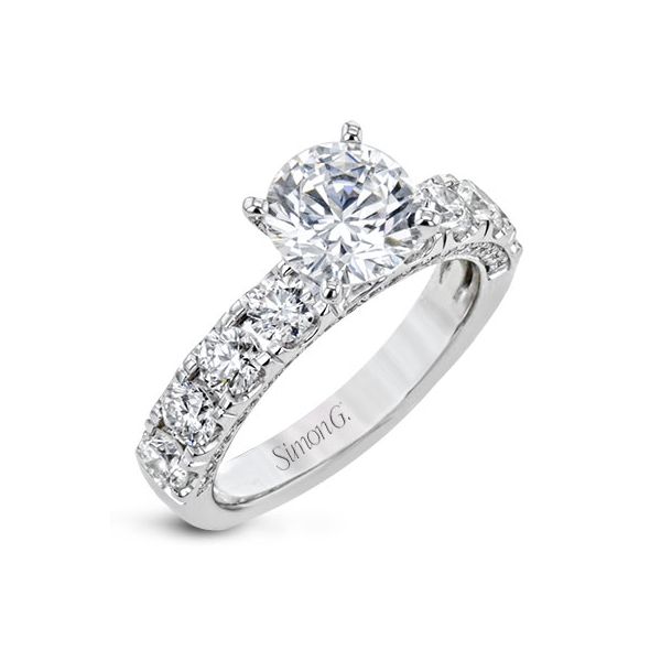Simon G Diamond Semi-Mount Engagement Ring James & Williams Jewelers Berwyn, IL