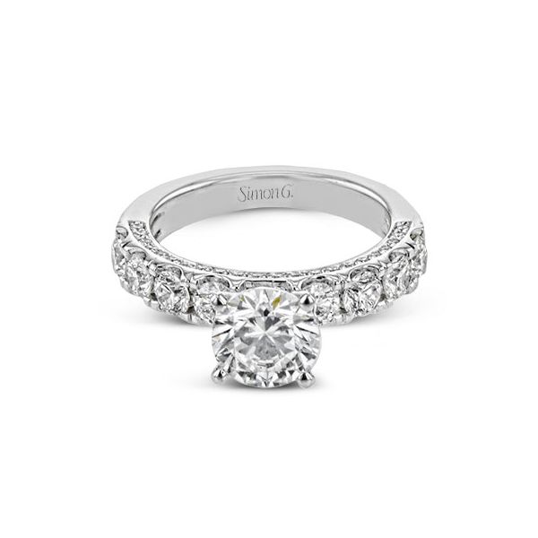 Simon G Diamond Semi-Mount Engagement Ring Image 3 James & Williams Jewelers Berwyn, IL