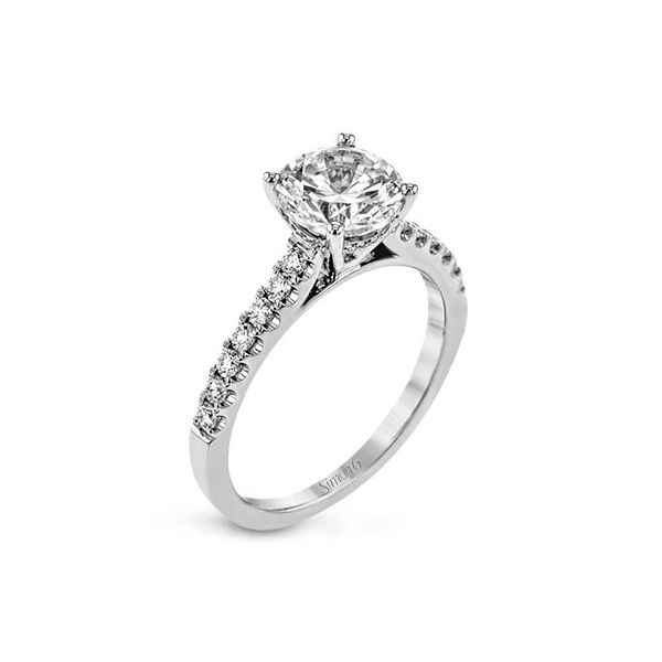 Simon G Semi-Mount Diamond Engagement Ring James & Williams Jewelers Berwyn, IL