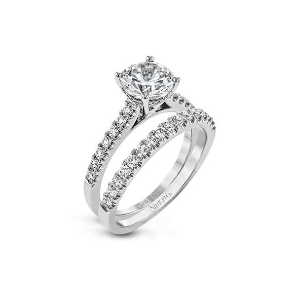 Simon G Semi-Mount Diamond Engagement Ring Image 2 James & Williams Jewelers Berwyn, IL