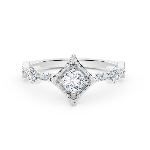 Forevermark Tribute™ Collection Modern Diamond Ring-White Gold James & Williams Jewelers Berwyn, IL
