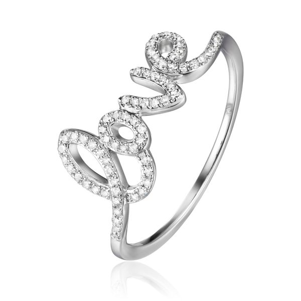 Luvente Diamond Love Ring James & Williams Jewelers Berwyn, IL