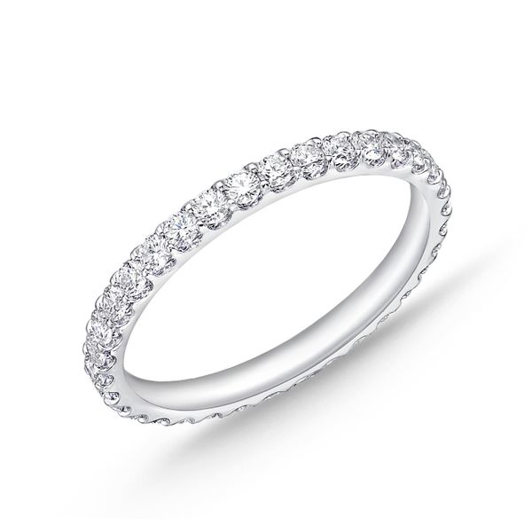 Memoire Odessa Diamond Eternity Band Wedding Ring James & Williams Jewelers Berwyn, IL
