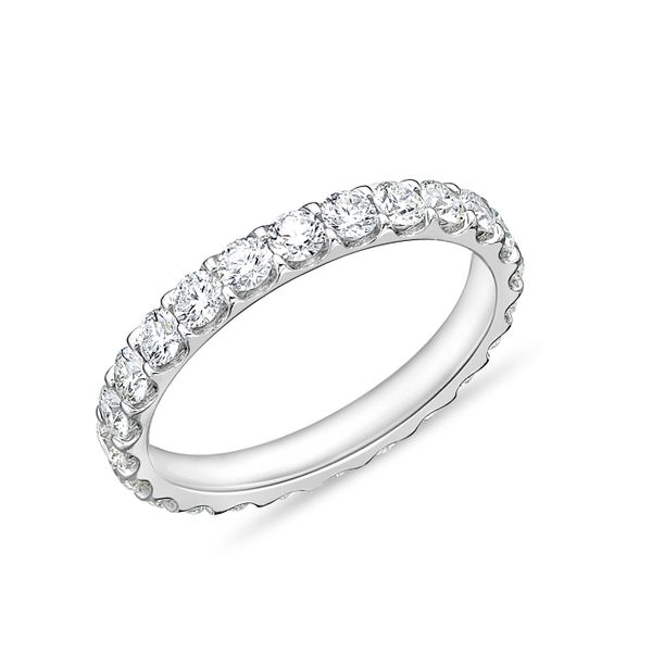 Memoire Odessa Diamond Eternity Band Wedding Ring James & Williams Jewelers Berwyn, IL
