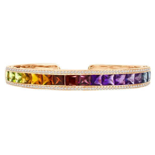 Bellarri Eternal Love Multi Colored Bangle Bracelet James & Williams Jewelers Berwyn, IL