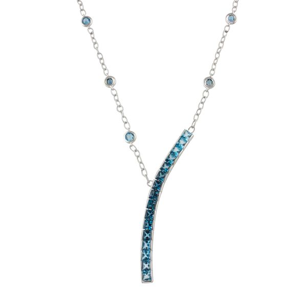 Bellarri Blue Topaz Y-Necklace James & Williams Jewelers Berwyn, IL