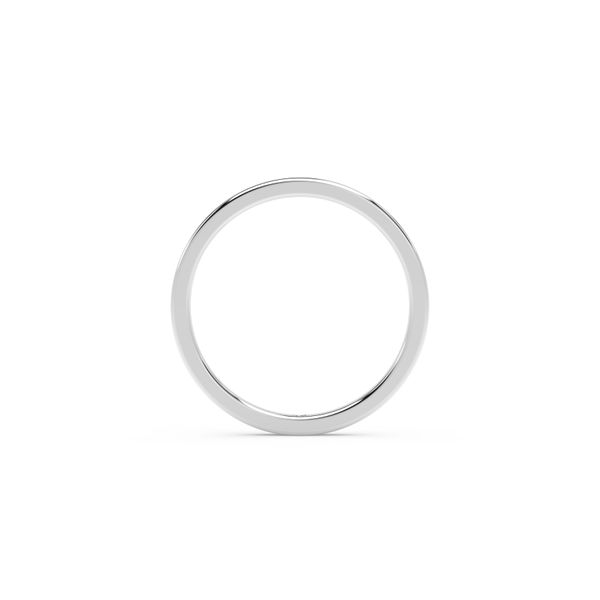 Forevermark Commitment 2MM Squared Band Ring Image 3 James & Williams Jewelers Berwyn, IL