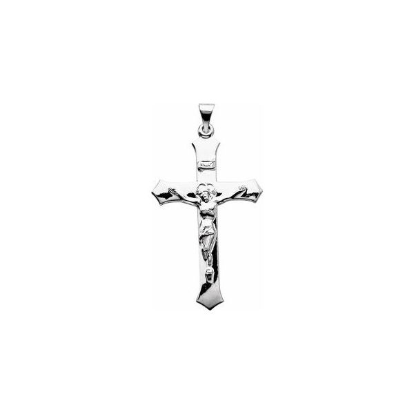 James & Williams Crucifix Pendant, 47.30 X 25.5MM James & Williams Jewelers Berwyn, IL