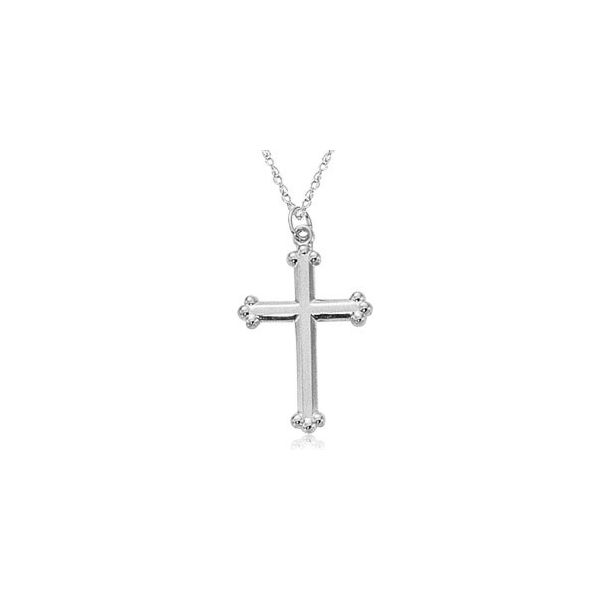 Carla Fancy Cross Pendant, Chain Included James & Williams Jewelers Berwyn, IL