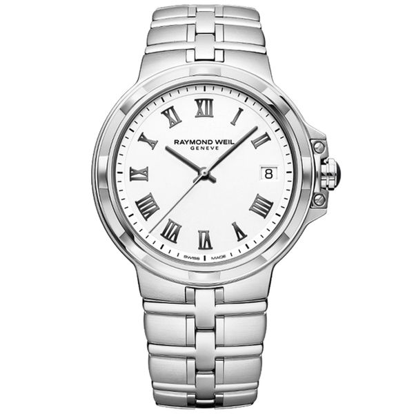 Raymond Weil Parsifal Stainless Steel Quartz Watch, 41MM James & Williams Jewelers Berwyn, IL