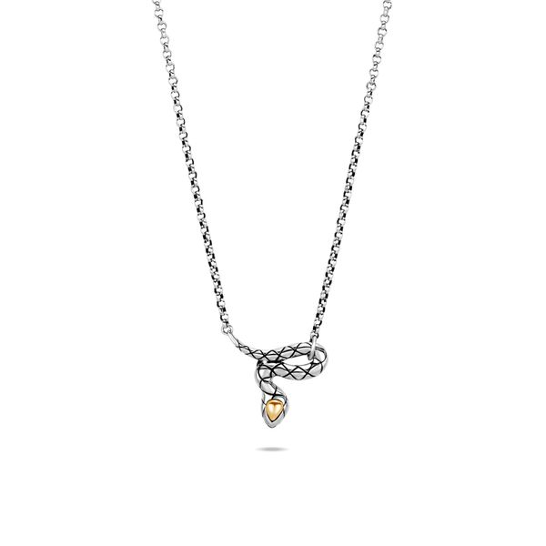 John Hardy Legends Cobra Mini Rolo Chain Necklace, 16-18 Inches James & Williams Jewelers Berwyn, IL