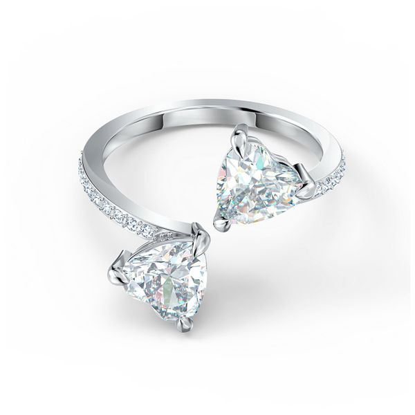 Swarovski Attract Soul Heart Ring, Size 8 James & Williams Jewelers Berwyn, IL