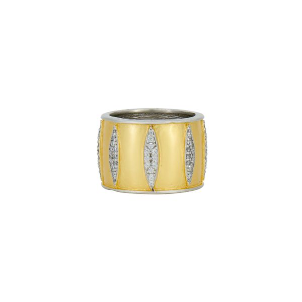 Freida Rothman Wrapped In Petals Cigar Band Ring - Size 9 James & Williams Jewelers Berwyn, IL