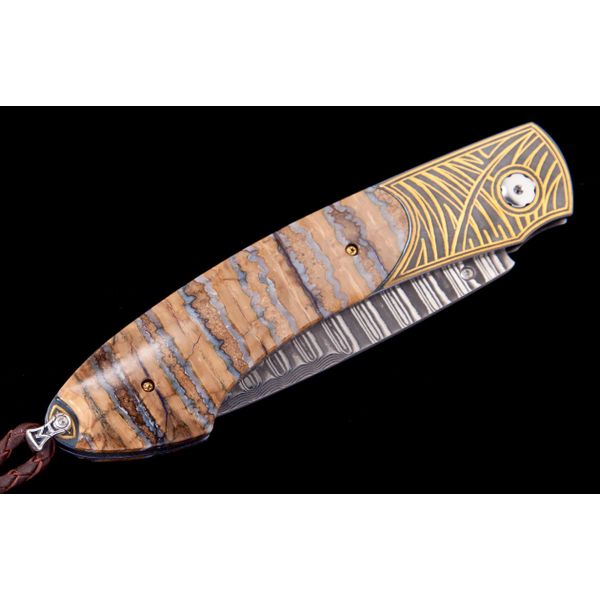 William Henry Spearpoint Pampas Fossil Wooly Mammoth Tooth Knife Image 3 James & Williams Jewelers Berwyn, IL