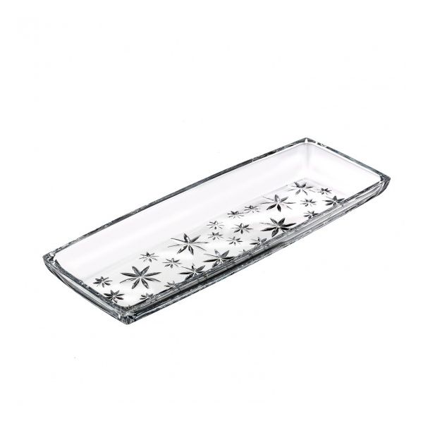 Marquis by Waterford Winter Star Christmas Tray, 16" James & Williams Jewelers Berwyn, IL